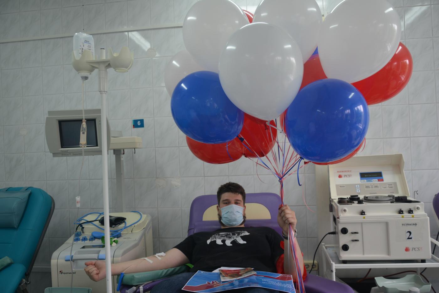 В Калининграде стартовал праздничный марафон, посвященный Всемирному Дню донора крови