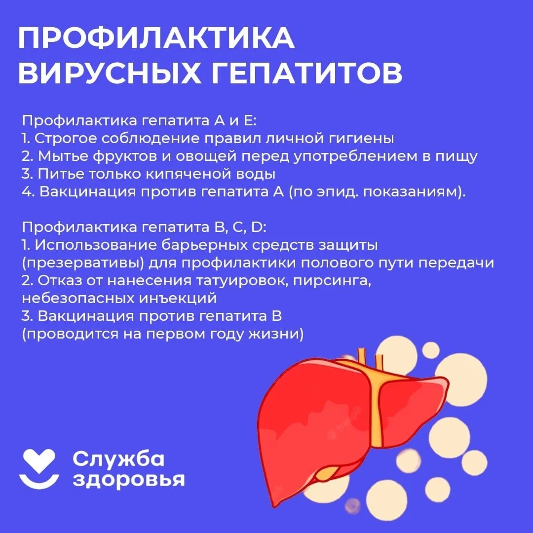 Профилактика вирусных гепатитов