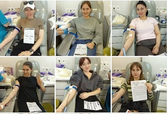  15 апреля для жителей города Гусева прошла выездная донорская акция, в формате #ДонорыКровиНаследникиПобеды.