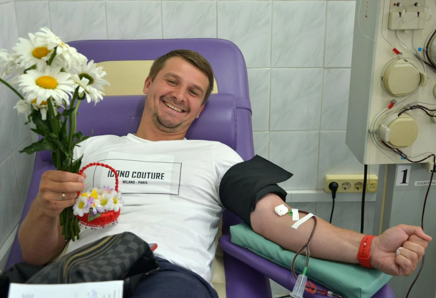 В Калининграде состоялась донорская акция ко Дню семьи, любви и верности