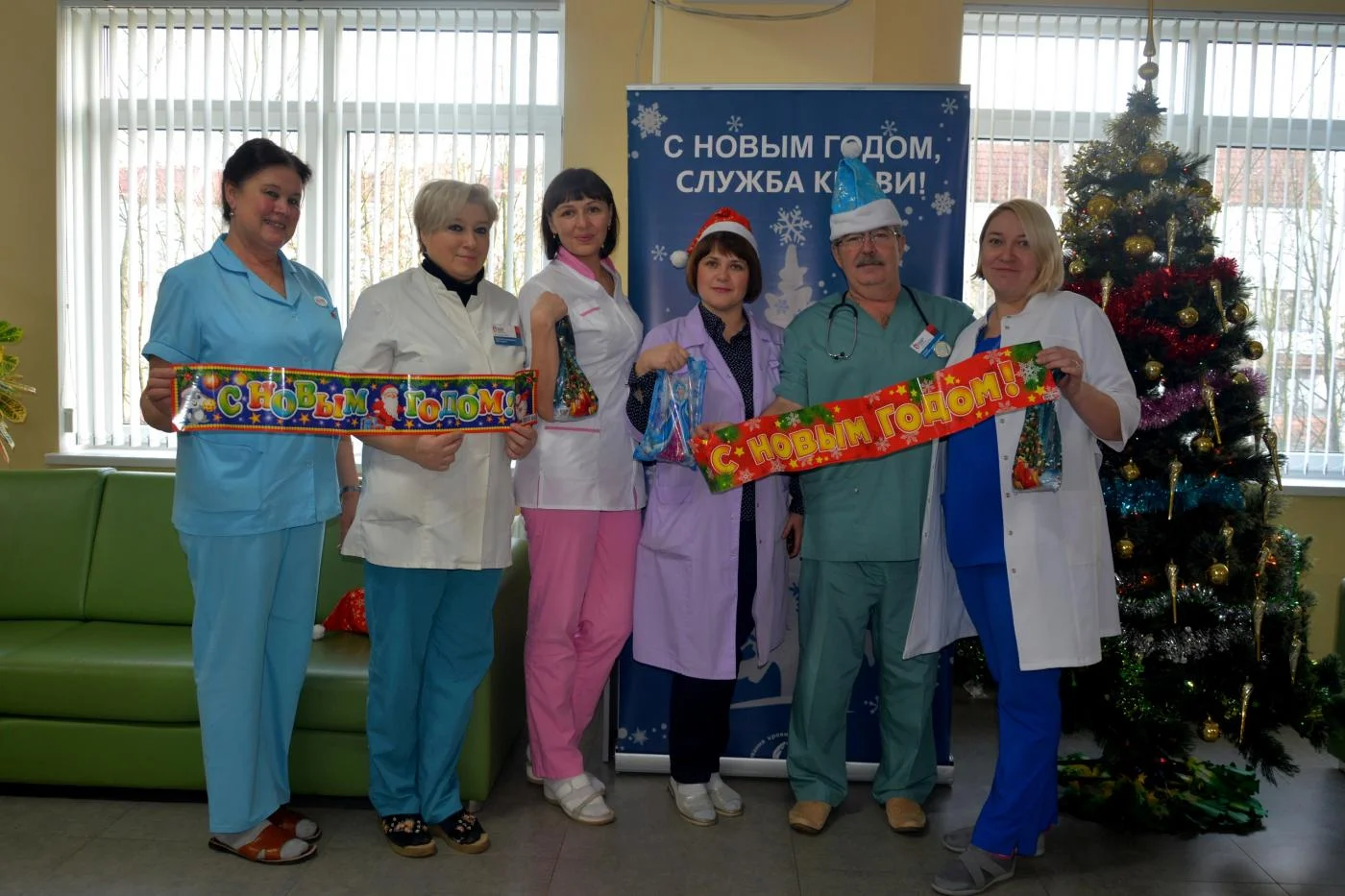 Приглашаем калининградцев принять участие в донорской акции «С Новым годом, Служба крови»