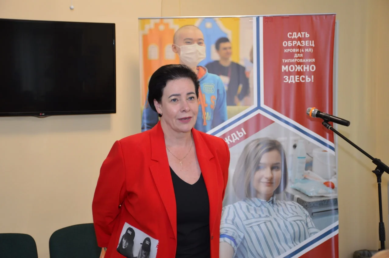 Станцию переливания крови посетила с рабочим визитом глава администрации города Калининграда Елена Ивановна Дятлова