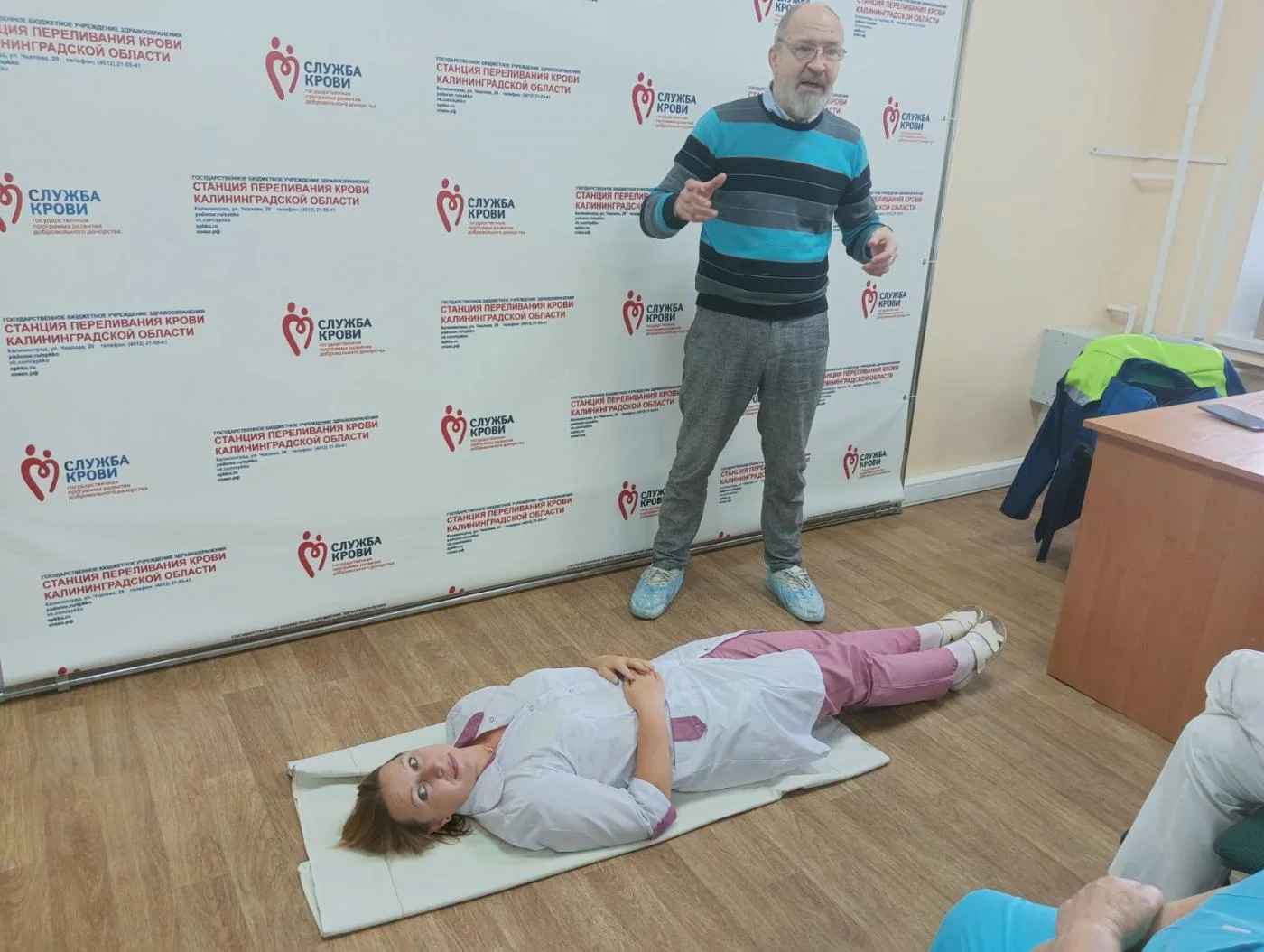 На СПК КО было проведено занятие по оказанию первой помощи пострадавшим