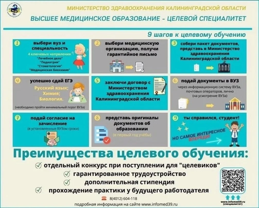 Высшее медицинское образование - целевой специалитет