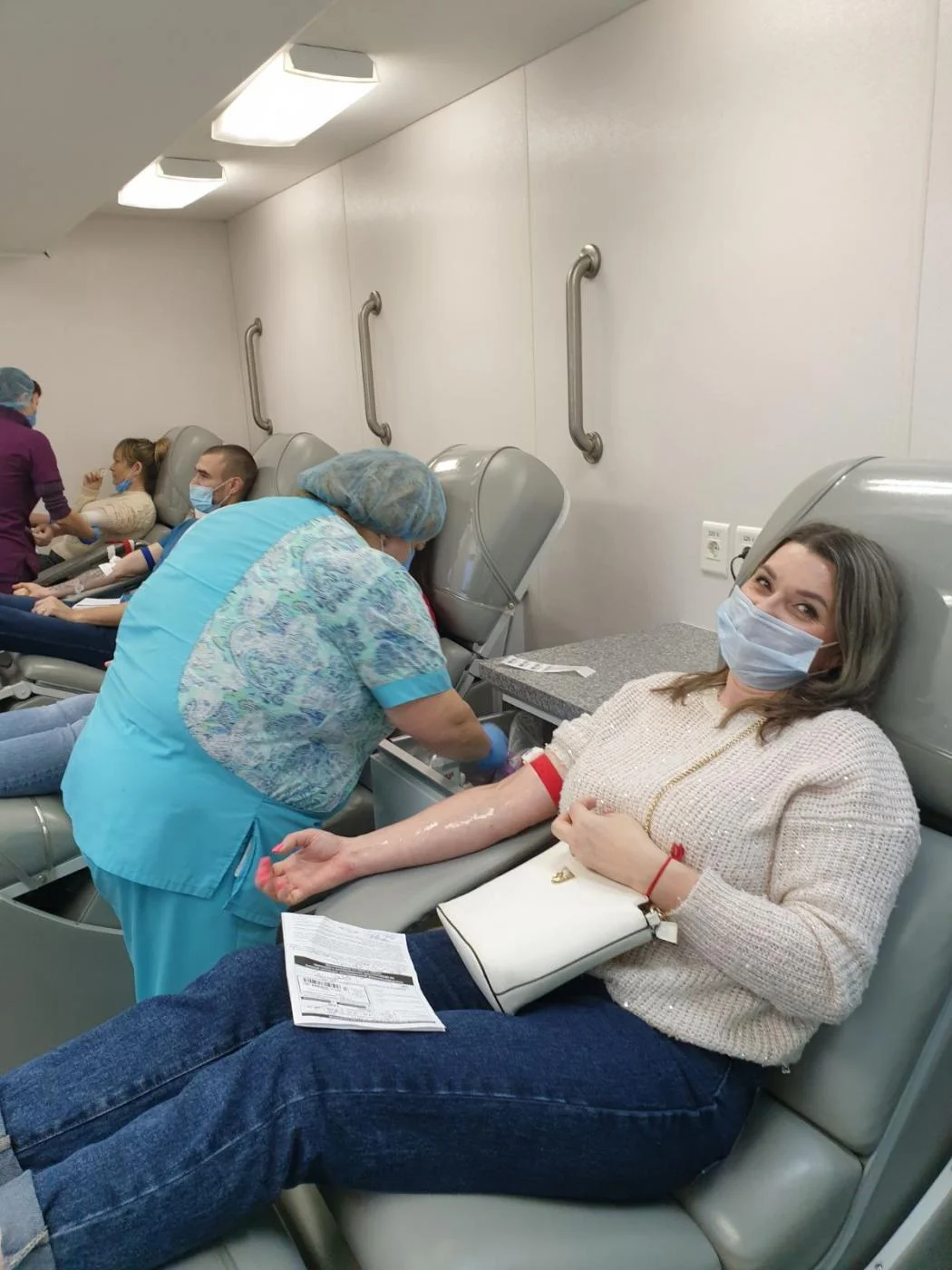 В городе Багратионовске прошла выездная акция - День донора.