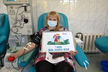 Калининградские доноры сдали кровь в честь Международного Дня защиты детей 