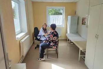 В ФАПе поселка Узловое под Краснознаменском активно проводится выездная диспансеризация населения В ФАПе поселка Узловое под Краснознаменском активно проводится выездная диспансеризация населения