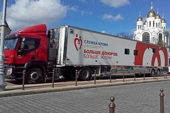 Приглашаем калининградцев на площадь Победы поделиться своей кровью