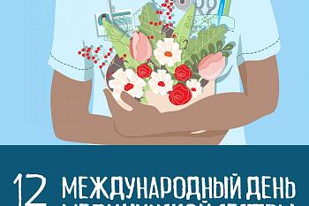 Поздравляем с международным днем медицинской сестры! Поздравляем с международным днем медицинской сестры!